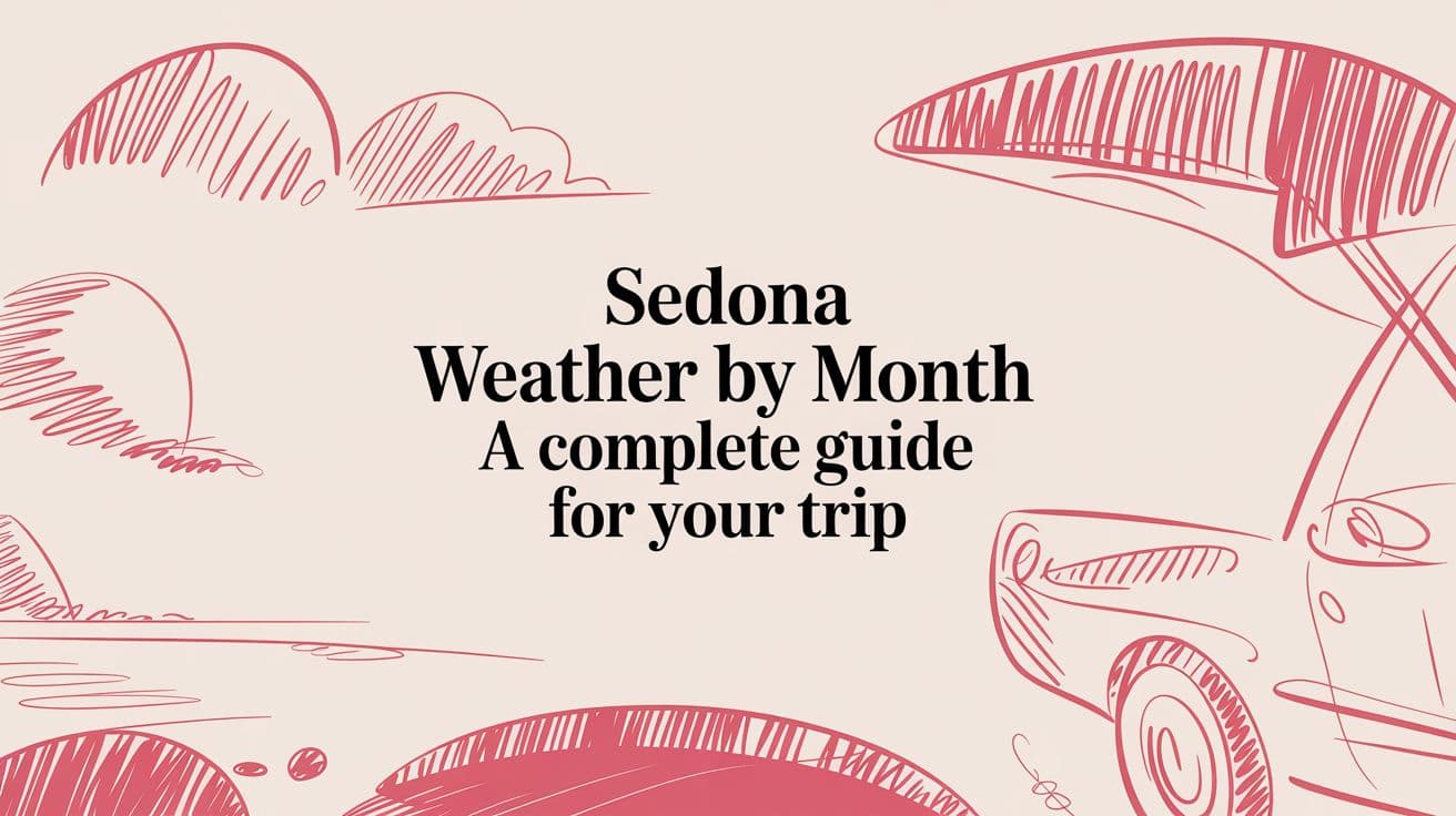 Sedona Weather by Month A Complete Guide for Your Trip