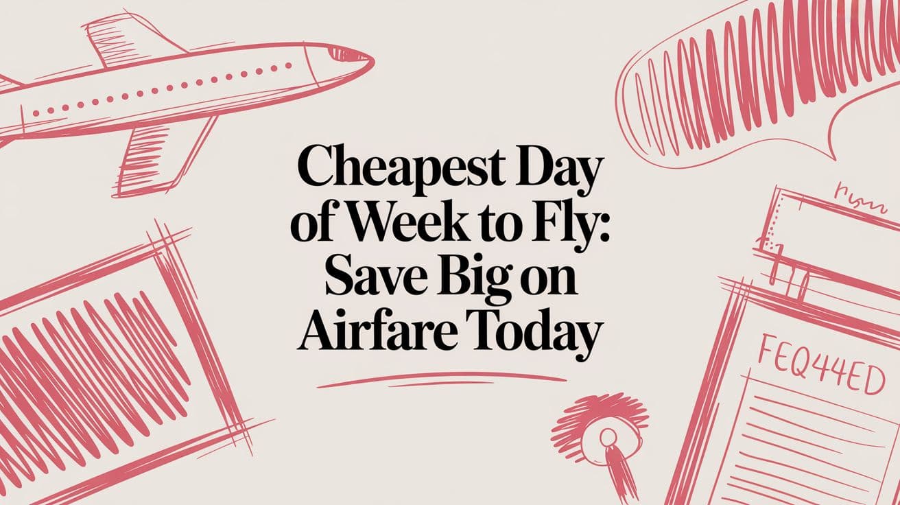 The Cheapest Day of the Week to Fly: A Traveler's Guide to Saving on Airfare