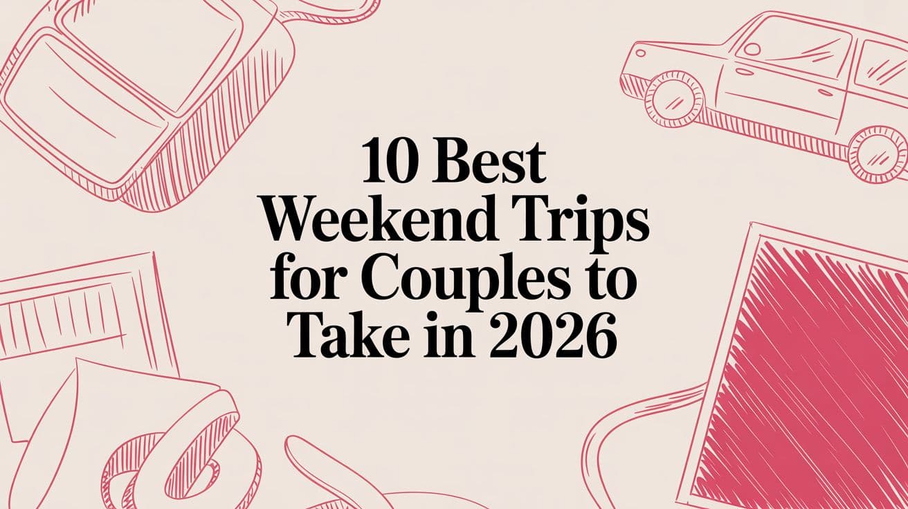 10 Best Weekend Trips for Couples to Take in 2026