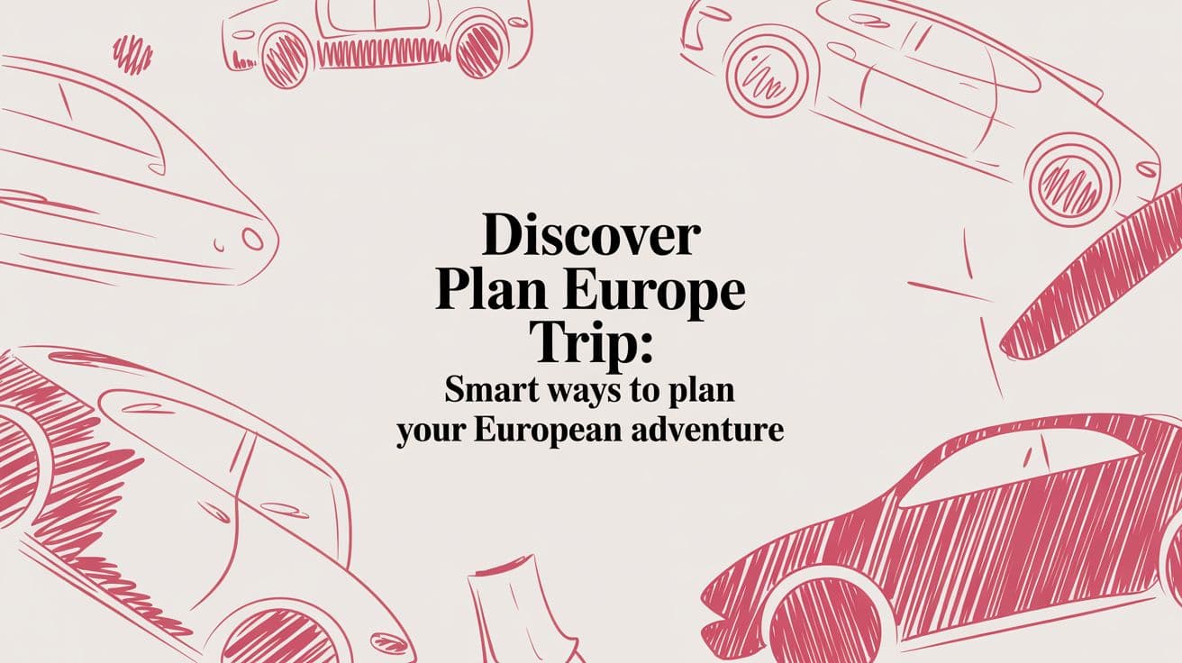 How to Plan a Europe Trip: Your Actionable 10-Step Guide