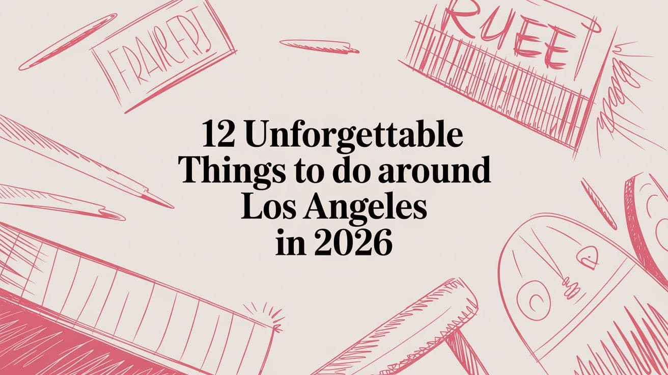 12 Unforgettable Things to Do Around Los Angeles in 2026