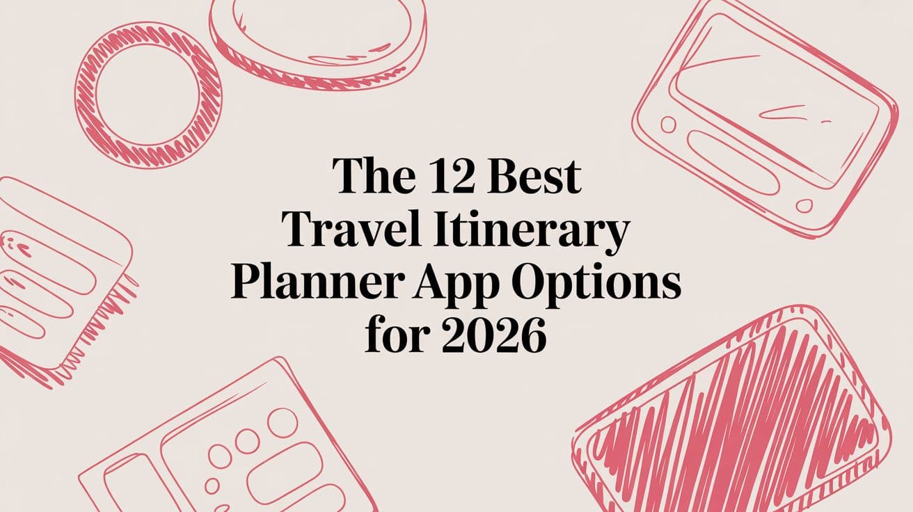 The 12 Best Travel Itinerary Planner App Options for 2026